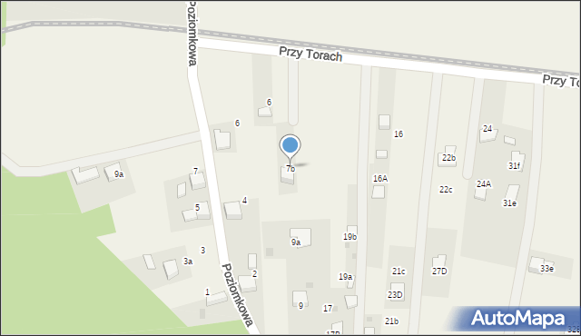 Pogorzyce, Wapienna, 7b, mapa Pogorzyce