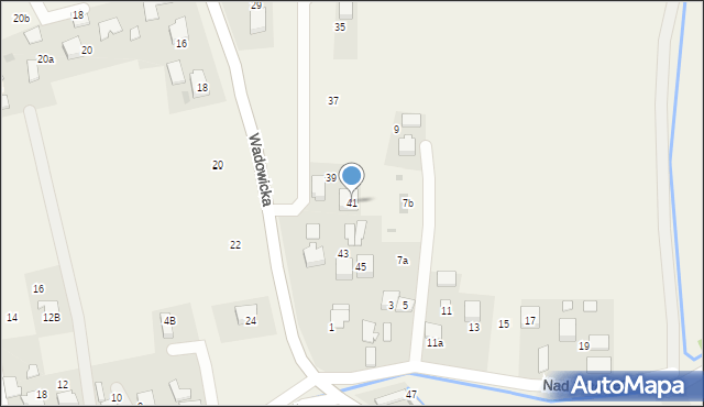 Poręba Wielka, Wadowicka, 41, mapa Poręba Wielka