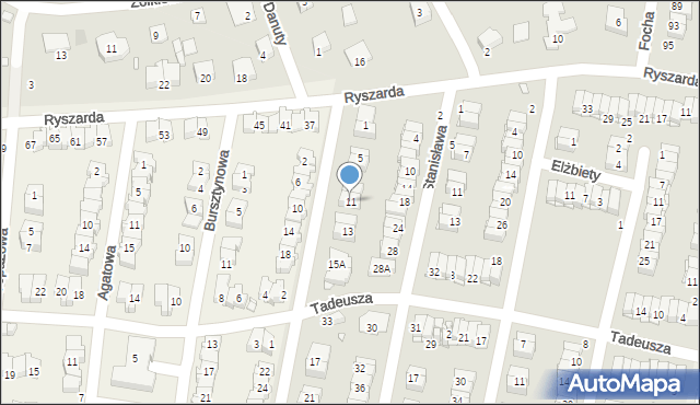 Pruszków, Waldemara, 11, mapa Pruszków