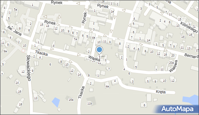 Przeworsk, Wąska, 1, mapa Przeworsk