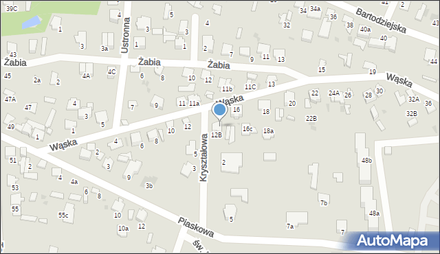 Pułtusk, Wąska, 14, mapa Pułtusk