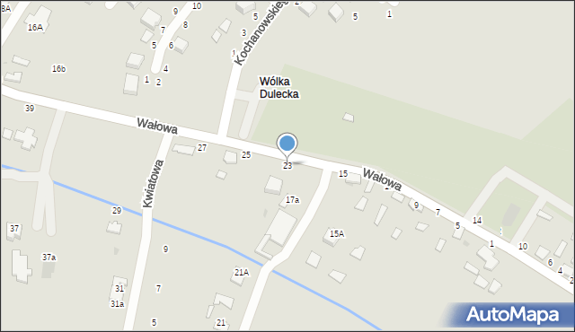 Radomyśl Wielki, Wałowa, 23, mapa Radomyśl Wielki