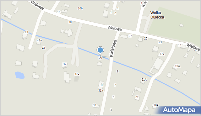 Radomyśl Wielki, Wałowa, 29, mapa Radomyśl Wielki