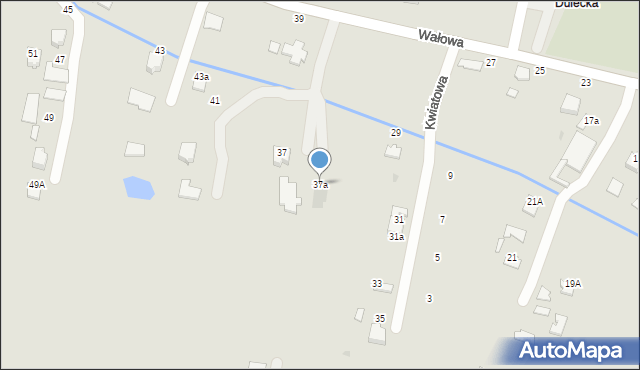 Radomyśl Wielki, Wałowa, 37a, mapa Radomyśl Wielki