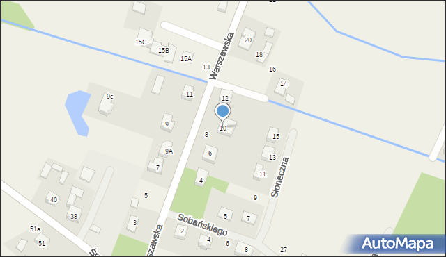 Radziwiłłów, Warszawska, 10, mapa Radziwiłłów