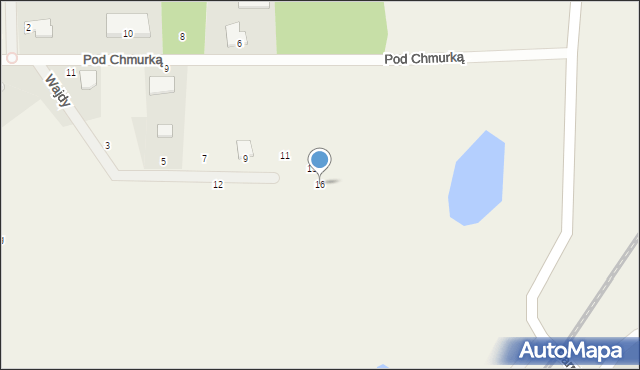 Rębiechowo, Wajdy Andrzeja, 16, mapa Rębiechowo