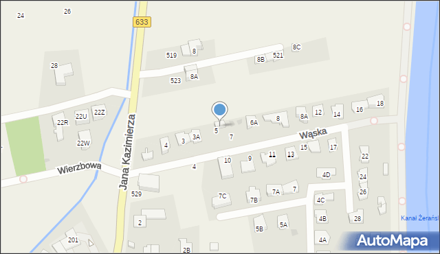 Rembelszczyzna, Wąska, 6, mapa Rembelszczyzna