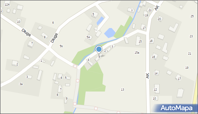 Rytwiany, Wąska, 3, mapa Rytwiany