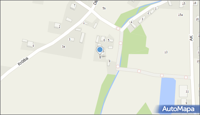 Rytwiany, Wąska, 8, mapa Rytwiany