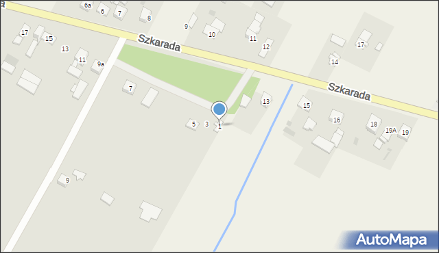 Sanniki, Warszawska, 1, mapa Sanniki