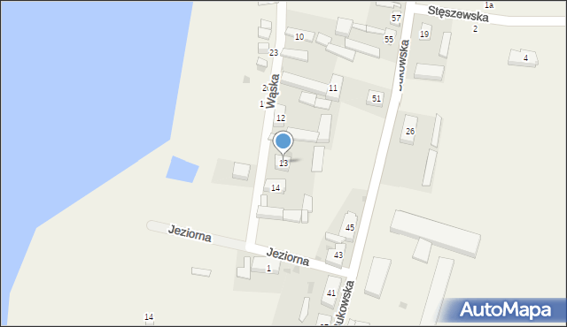 Sapowice, Wąska, 13, mapa Sapowice