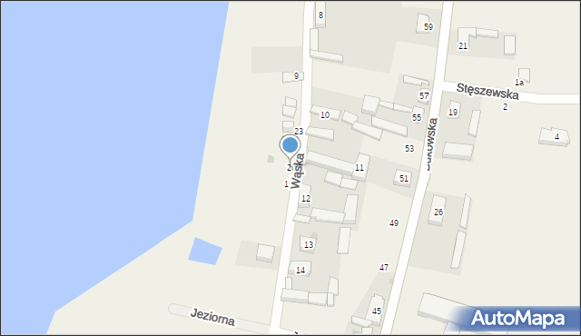 Sapowice, Wąska, 20, mapa Sapowice