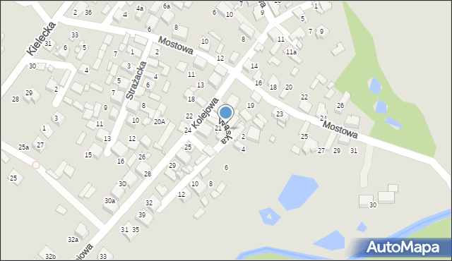 Siewierz, Wąska, 1, mapa Siewierz