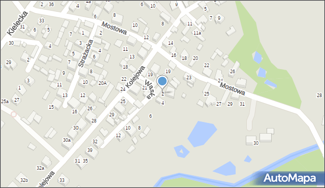 Siewierz, Wąska, 2, mapa Siewierz