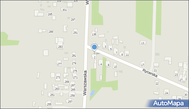 Skarżysko-Kamienna, Warszawska, 2, mapa Skarżysko-Kamienna