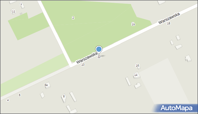 Skierniewice, Warszawska, 12, mapa Skierniewic