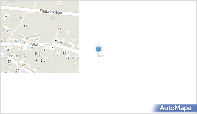 Sławków, Wał, 6, mapa Sławków
