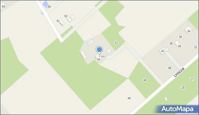 Słomczyn, Wagarowa, 44, mapa Słomczyn