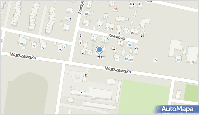 Sochaczew, Warszawska, 79A, mapa Sochaczew