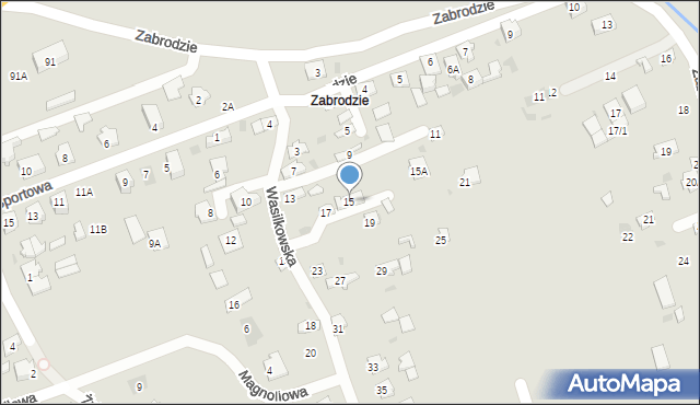 Sokółka, Wasilkowska, 15, mapa Sokółka