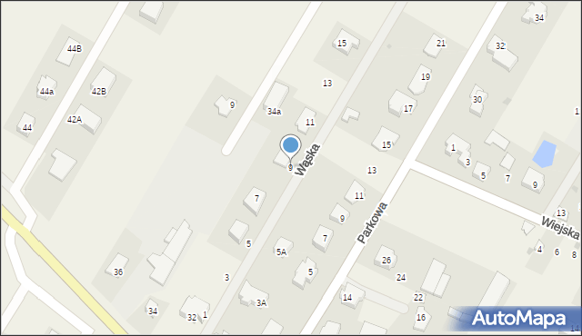 Stara Łomża przy Szosie, Wąska, 9, mapa Stara Łomża przy Szosie