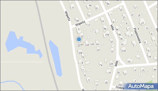 Starachowice, Wąchocka, 11, mapa Starachowic