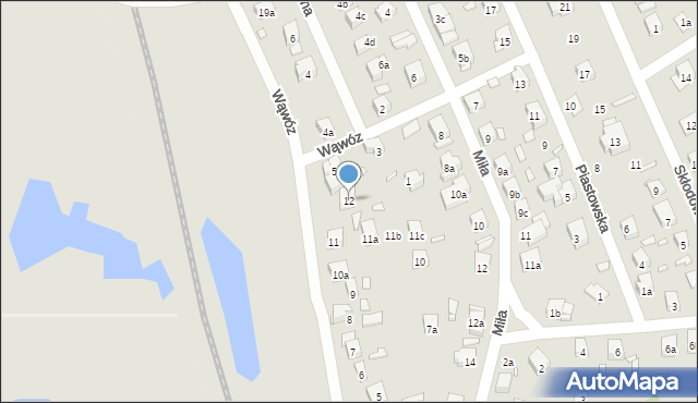 Starachowice, Wąchocka, 12, mapa Starachowic