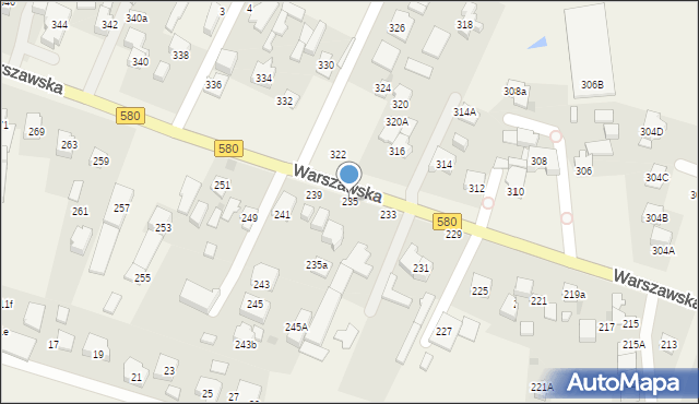 Stare Babice, Warszawska, 235, mapa Stare Babice