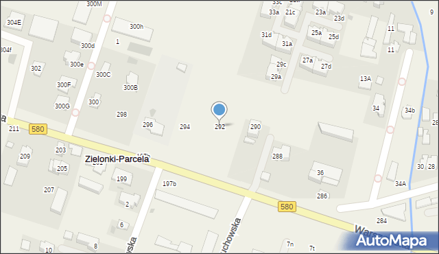 Stare Babice, Warszawska, 292, mapa Stare Babice