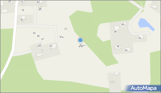 Stawiguda, Warmińska, 97b, mapa Stawiguda
