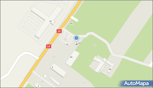 Stryków, Warszawska, 4e, mapa Stryków