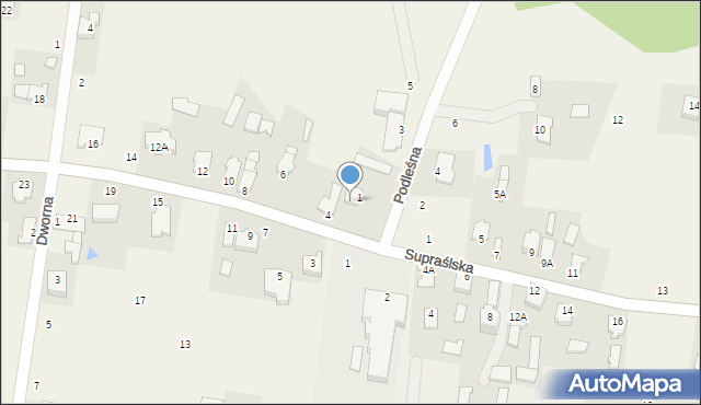 Studzianki, Wasilkowska, 2, mapa Studzianki