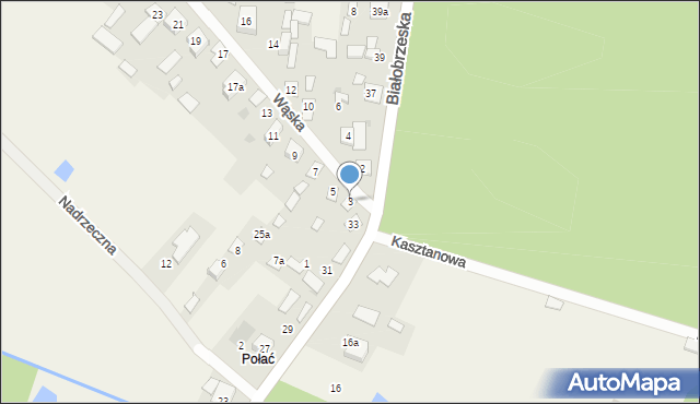 Sucha, Wąska, 3, mapa Sucha