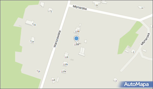 Suchedniów, Warszawska, 118a, mapa Suchedniów