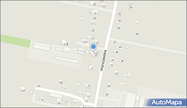 Suchedniów, Warszawska, 19a, mapa Suchedniów