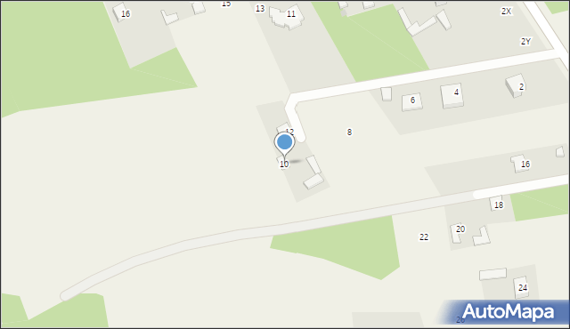 Sulbiny, Warszawska, 10, mapa Sulbiny