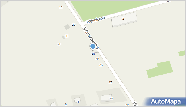 Sulbiny, Warszawska, 2N, mapa Sulbiny