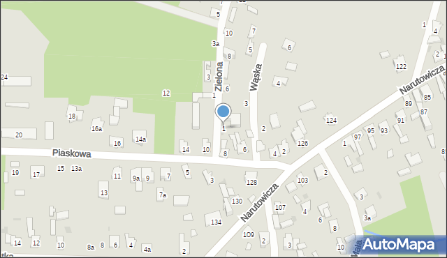 Szydłowiec, Wąska, 1, mapa Szydłowiec