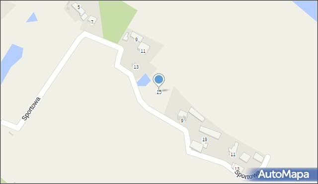 Taciszów, Wąska, 15, mapa Taciszów