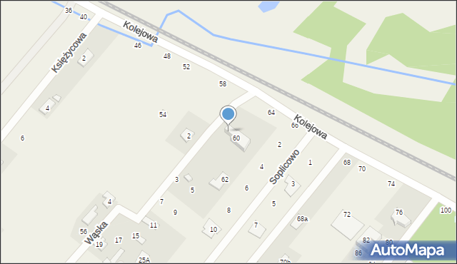 Targówka, Wąska, 1, mapa Targówka