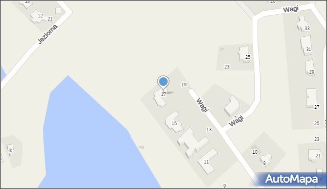 Tomaszkowo, Wagi, 17, mapa Tomaszkowo