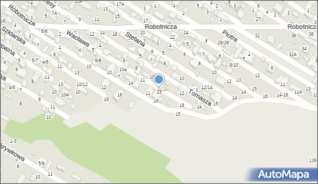 Tomaszów Mazowiecki, Wacława, 13, mapa Tomaszów Mazowiecki