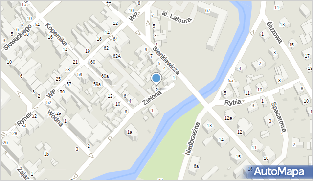 Trzebiatów, Wąska, 2, mapa Trzebiatów