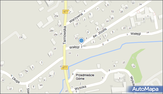 Tuchów, Wałęgi Leona, bp., 2, mapa Tuchów