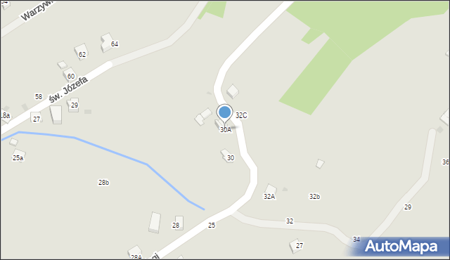 Tuchów, Wałęgi Leona, bp., 30A, mapa Tuchów