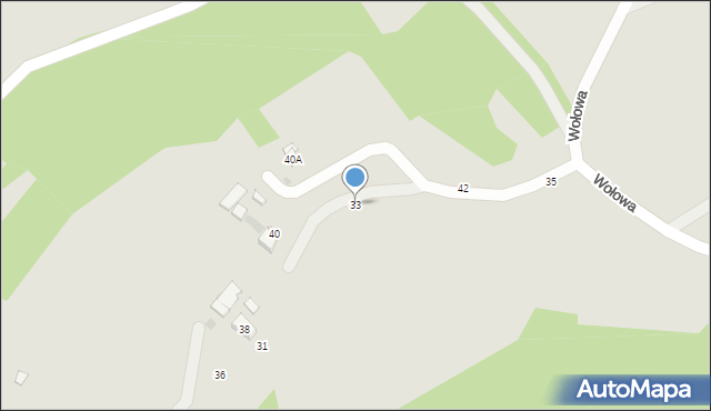 Tuchów, Wałęgi Leona, bp., 33, mapa Tuchów