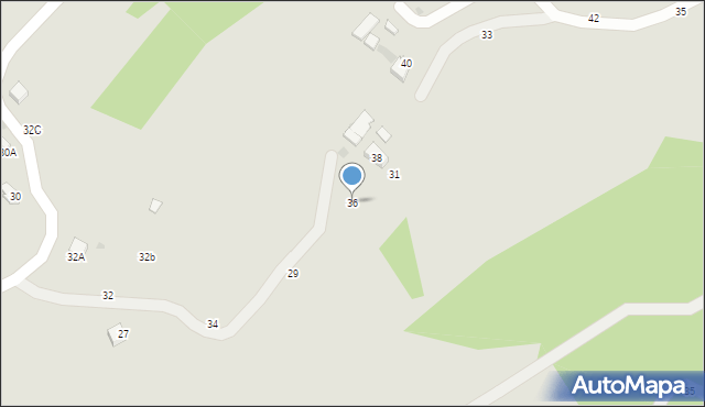 Tuchów, Wałęgi Leona, bp., 36, mapa Tuchów