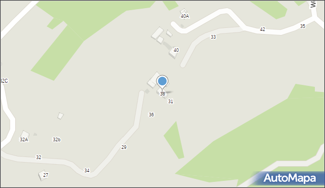 Tuchów, Wałęgi Leona, bp., 38, mapa Tuchów