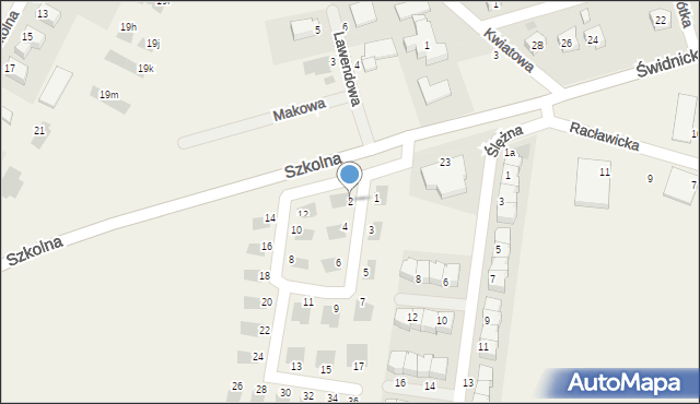 Tyniec Mały, Walońska, 2, mapa Tyniec Mały