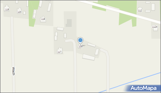 Wach, Wach, 116, mapa Wach